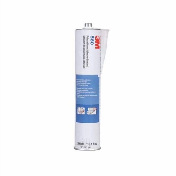 Cartucho de poliuretano negro de 310 ml con sellador adhesivo 3M 560
