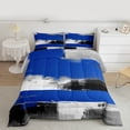 thumbnail image 2 of Manfei Teens Adults Abstract Oil Painting 3 Pieces Queen Comforter Set,Vintage Aesthetic Ultra Soft Bedding Sets,Retro Gradient Minimalist Bedding Comforter Set Breathable,Breathable Home Decor, 2 of 8