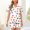 a1000_Multicolor, variant on Goodtrade8 Womens Button up PJ Sets Short Sleeve Shorts & Tops Homewear Heart Print PJS Loungewear Summer Casual 2 Pieces Homewear Pajamas Set for Women Holiday