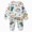 G884-Multicolour, variant on HFHAPW Boys Girls Toddler Snug Fit 2 Piece Pajamas Set Long Sleeve Top Pants Pjs Baby Loungewear Fall Winter Sleepwear
