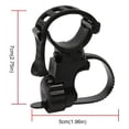 thumbnail image 2 of Bike Flashlight Holder Universal 360 Rotation Mount for Bicycle LED Flashlights, 2 of 8