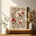 thumbnail image 6 of Qisvanset Bird Floral Canvas Wall Art 15.75x11.81 Inches, 6 of 8