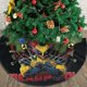 thumbnail image 3 of Falda para árbol de Navidad de Wolverine y Deadpool, suave y divertida, decoración navideña navideña de granja de 30", 3 of 4