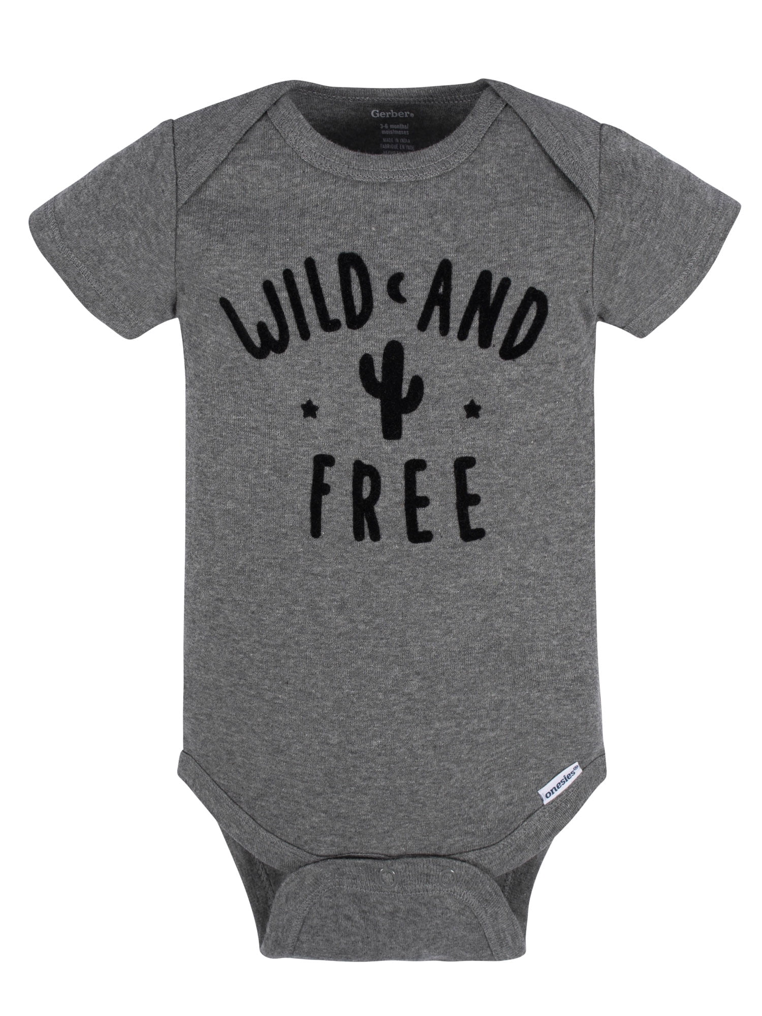 Gerber Baby Boy or Girl Gender Neutral Short Sleeves Onesies Bodysuits, 8-Pack (Newborn - 12 Months)