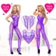 thumbnail image 5 of Sonducket 4pccs lencería medias de red Sexy Fitness hueco ropa de dormir ropa interior de encaje fino elástico apretado mujeres Ropa interior, 5 of 6