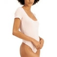 thumbnail image 2 of Jenni by Jennifer Moore Womens Square Neck Ribbed Bodysuit;XX-Large, 2 of 3