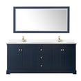 thumbnail image 5 of Wyndham Collection Wcv232380d-Vca-M70 Avery 80" Free Standing Double Basin Vanity Set -, 5 of 7