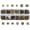 Shape01, variant on 240Pcs 12 Styles Spacer Flower Beads Caps Antique Bronze Beads Mixed Tibetan Beads for Jewellery Making DIY Keyring Bracelet Necklace Earring