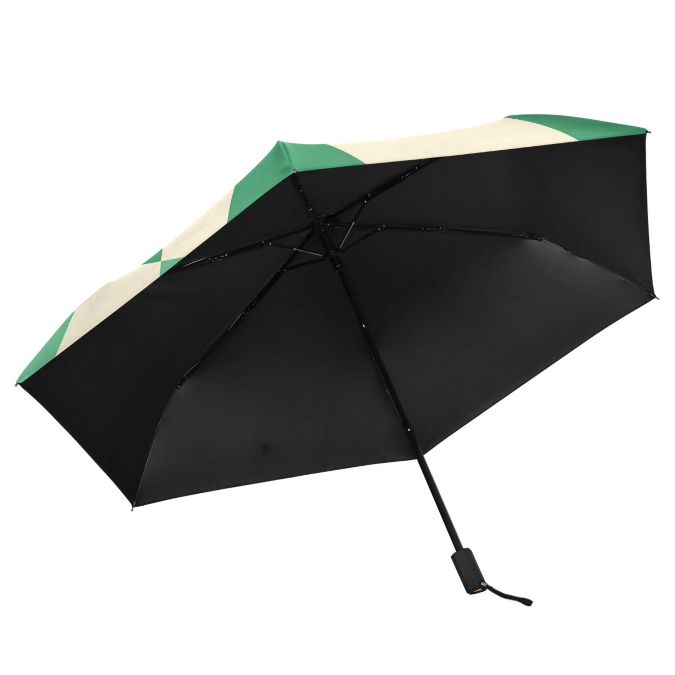 ALAZA Checkered Grid-t3 UPF 50+ Compact Folding Umbrella for Rain Travel Umbrella Packable