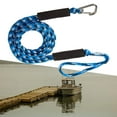 thumbnail image 6 of Boat Bungee Dock Line Boat Tie Down Ropes with Stainless Steel Clip Durable Reusable 1.2M Practical Marine Bungee Cord Boat Ties Fittings A, 6 of 10