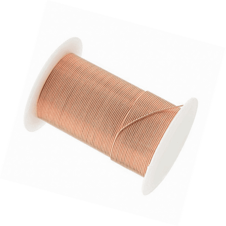 Coated Copper Wire 22 Gauge - Tarnish Resistant Copper Wire 22 Gauge 20 Yard (18.2m) Copper Color 42687