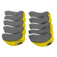 thumbnail image 1 of de hierro para palos de neopreno, para zurdos/diestros Amarillo shamjiam Cubierta de cabeza de Golf Iron Club, 1 of 6
