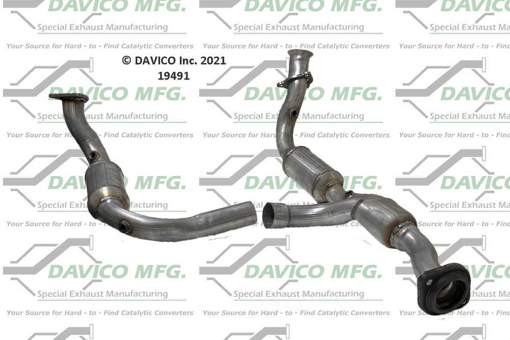 Davico Mfg 19491 Direct-Fit Catalytic Converter
