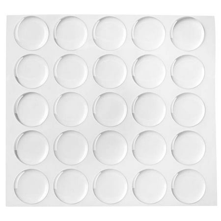 1" Circle Epoxy Stickers For Bottle Cap Pendants (50)