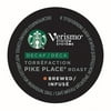 Starbucks Verismo 12-Count Decaf Pike Place Roast Brewed Coffee Pods
