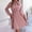 004 Pink, variant on Womens Business Casual Bow Tie Dress Solid Color Long Sleeves Pleated Flowy Midi Dresses