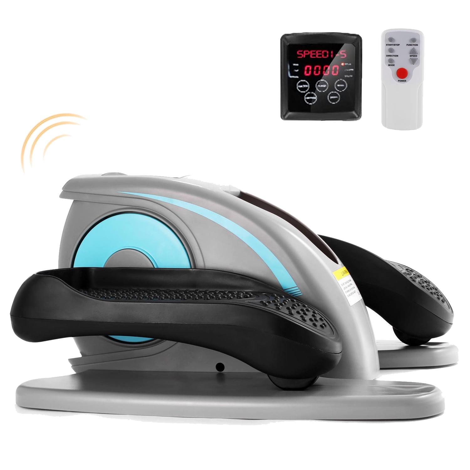 Generic 45W Electric Elliptical Trainer Under Desk Pedal Mini Elliptical Trainers Exerciser Elliptical Bikes Adjustable Speed Max Load 220lbs in Uzbekistan at UZS 4074202 Rating 5