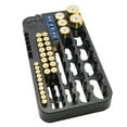 thumbnail image 2 of 72 Various Sizes Holes Battery Organizer Storage Case with Removable Battery Tester, 2 of 5