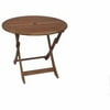 DC America Sequoia Folding 35" Round Table