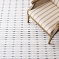 thumbnail image 6 of SAFAVIEH Martha Stewart Mindy Geometric Area Rug, Navy/Ivory, 4' x 6', 6 of 10