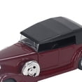 thumbnail image 3 of M Buder Modelo De Coche Clásico 1:32 Aleación De Metal Vehículo De Juguete Con Puertas Que Se Abren Retroceso Diseño Vintage Coleccionable Color Vino 13 x 4.5 x 4 cm / 5.1 x 1.8 x 1.6 inches, 3 of 9