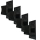 thumbnail image 2 of Gancho Organizador para Casas GanLuxyBlack 4 Pzs Grande 5x10cm Negro., 2 of 2