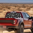 thumbnail image 4 of CHAQLIN Music notes Automotive Decals for Most Pickup Trucks, Vinyl Anti-UV Truck Rear Window Decal with Perforated, 4 of 8
