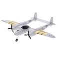 thumbnail image 4 of 1pc P38 RC Fighter 2.4G Radio telemando Modelo de Espuma Juguete para CUTICAT P38 RC Fighter, 4 of 8