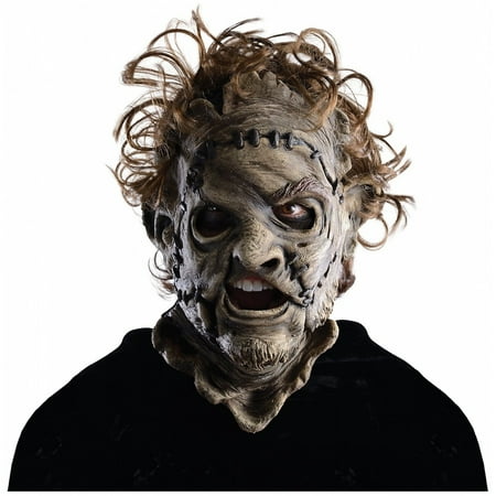 - Leatherface 3/4 Mask Adult Adult Costume Mask
