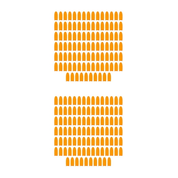 Raindrops 200 Pcs Finger Cots Thumb Support Protector Waterproof Finger Sleeves Covers for Eczema Hand Cracking Finger Arthritis ( Size 1 )