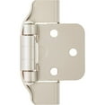 thumbnail image 3 of Franklin Brass H01915k-B 1/2" Overlay Traditional Cabinet Door Hinge - Nickel, 3 of 7
