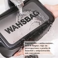 thumbnail image 2 of Bolsa de Maquillaje Impermeable, Neceser de Viaje para Mujer y Hombre, Cosmetiquera Transparente, Bolsa Portatil de Gran Capacidad, Separación en Seco y Húmedo, 2 of 4
