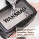 thumbnail image 2 of Bolsa de Maquillaje Impermeable, Neceser de Viaje para Mujer y Hombre, Cosmetiquera Transparente, Bolsa Portatil de Gran Capacidad, Separación en Seco y Húmedo, 2 of 4