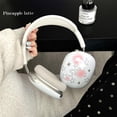 thumbnail image 5 of Cute Cartoon Beautiful Stars pattern design Case for AirPods Max Headphones,Soft TPU Skin Anti-Scratch for Women Girls,Cover for AirPods Max (White), 5 of 17