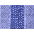 thumbnail image 1 of Ahgly Company Indoor Rectangle Oriental Blue Modern Area Rugs, 4' x 6', 1 of 4