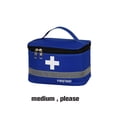 thumbnail image 4 of Bolsa de botiquín de primeros auxilios portátil, ligera, impermeable, bolsas de medicina, tela Oxford, caja médica, cocina, negocios al aire Almacenamiento y organización del hogar Azul Medio Advancent HA077081-04, 4 of 6