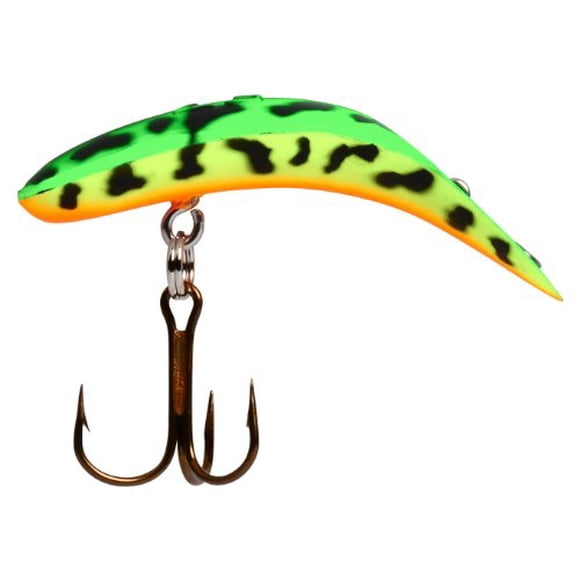 Yakima Bait Flatfish F-5 High Action Plug, 1 3/4-Inch, Fire Tiger