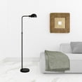 thumbnail image 4 of 66" Black Reading Floor Lamp With Black Dome Shade, 4 of 5