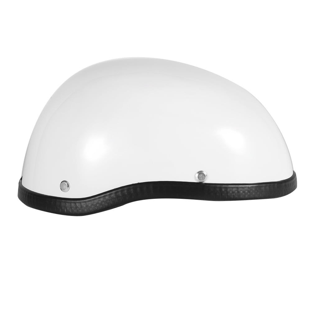 White Vintage Style Motorcycle Helmet Men Summer Half Face Helmet Electric bike helmet men's motorbike head