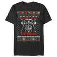 thumbnail image 1 of Men's Star Wars Ugly Christmas Sith Lord T-Shirt - Black - Large, 1 of 9