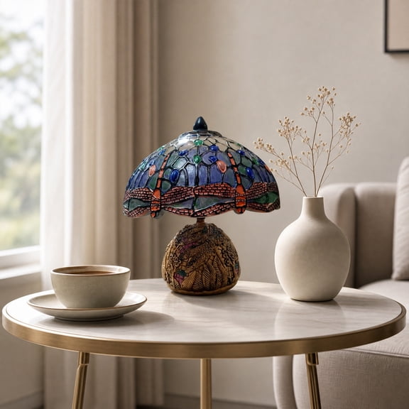 Fmbmuo Vintage Mushroom Table Lamp , Modern Dimmable Night Light , For Bedroom Living Room Nightstand Home Decor