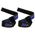 thumbnail image 2 of MRX POWER WEIGHT LIFTING BAR STRAPS BLACK / BLUE, 2 of 2