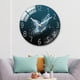 thumbnail image 4 of Reloj de pared silencioso de cuarzo de cristal con péndulo para sala de estar, habitación infantil, dormitorio infantil Mariposa, 4 of 8