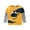 Yellow, variant on KYAIGUO Kids Baby Boys T-Shirt Long Sleeved Tees Toddler Spring Fall Dinosaur Cartoon Cute Bottom Shirt Pullover Top ,Sizes 1-9Years