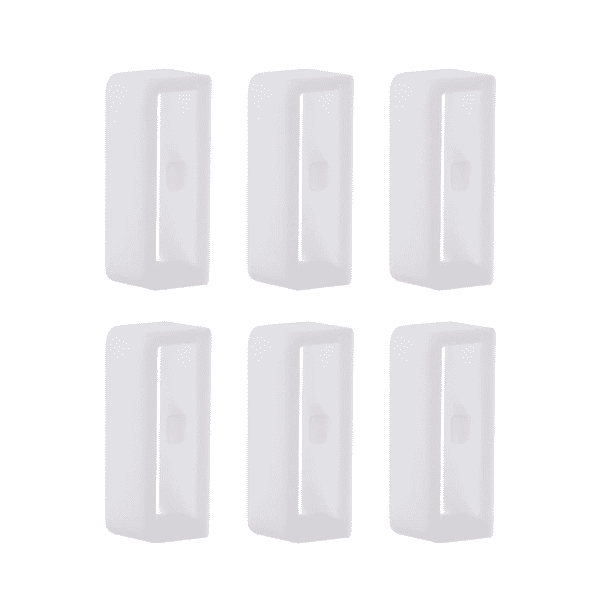 6PCS correa de reloj hebilla de caucho universal hebilla de caucho clip de anillo de caucho fijo pulsera anillo de actividad 24mm