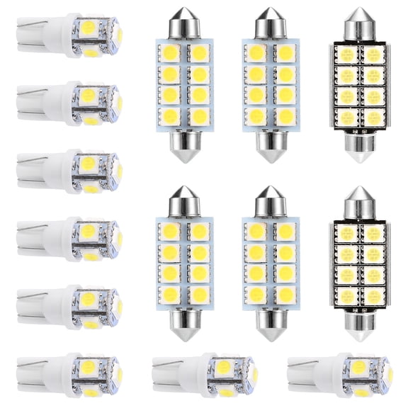 iMountek 14Pcs T10 41mm Festoon LED Light Bulb Interior Dome Map LED Lights White