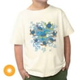 thumbnail image 2 of DelSol Kids Crew Tee - Ash T-Shirt -Turtle Time, 2 of 3
