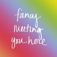thumbnail image 2 of SD Graphics Studio 26x26 Gold Ornate Wood Framed with Double Matting Museum Art Print Titled - Fancy Meeting You Here, 2 of 4