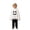 White, variant on Gunia Kids Ghost Hooded Cape For Boys Girls 2 Piece Halloween Costumes Cosplay Cloak Cute Party Dress Up Outfits Poncho