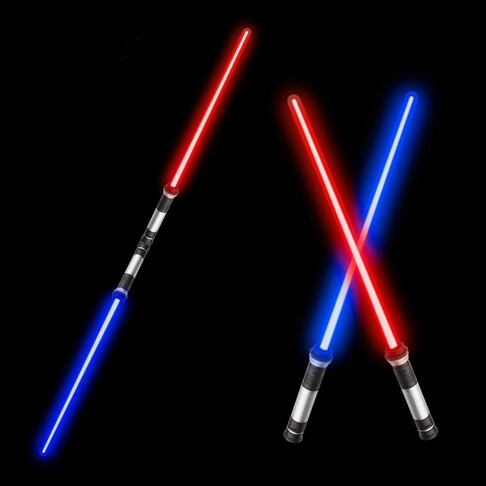 Star Wars Light Saber with Sound Glowing Battle Toy Sword Color Changing 2 Piece 